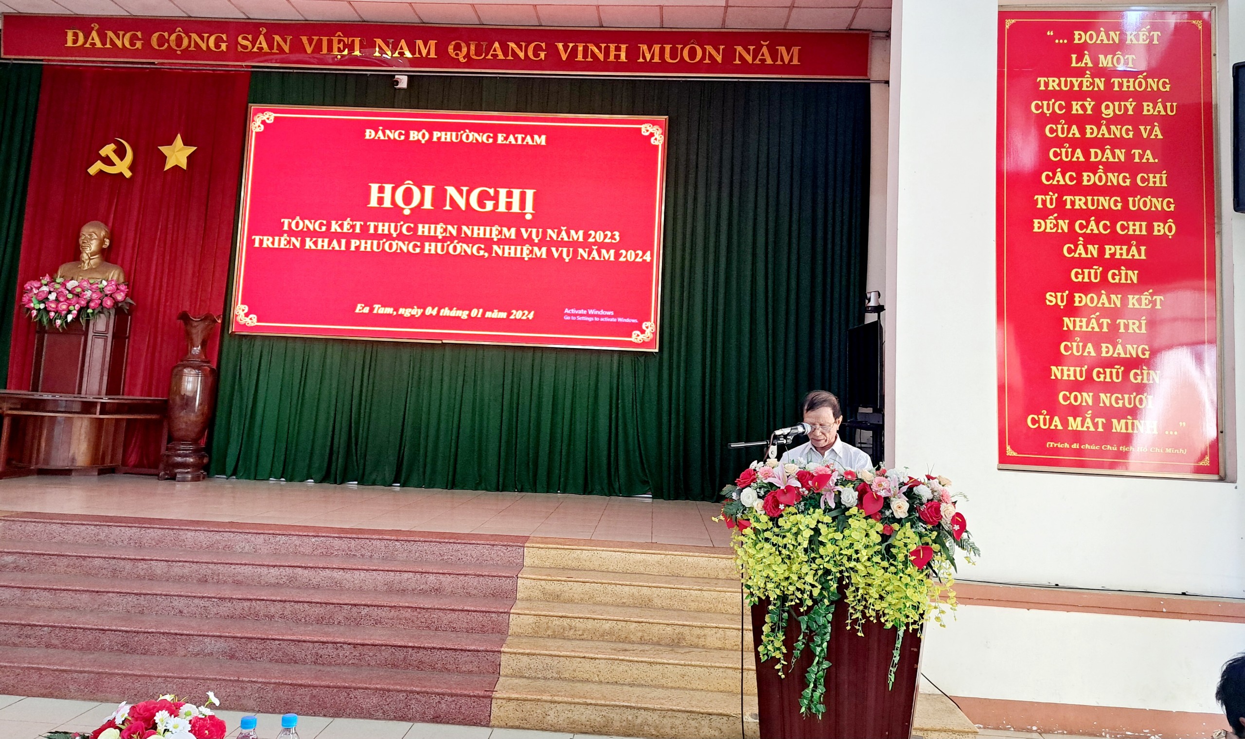 Tổng kết Đảng ủy năm 2023. hình4